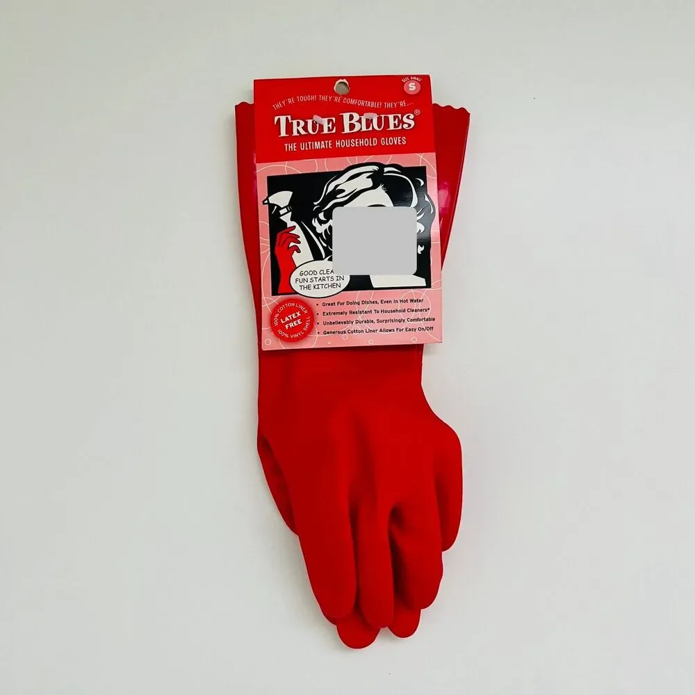 TRUE BLUES Ultimate Red Household Gloves - S